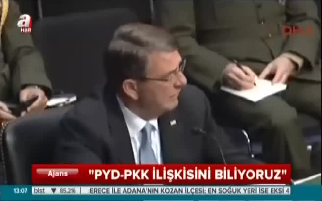 ABD'den PKK-PYD itirafı