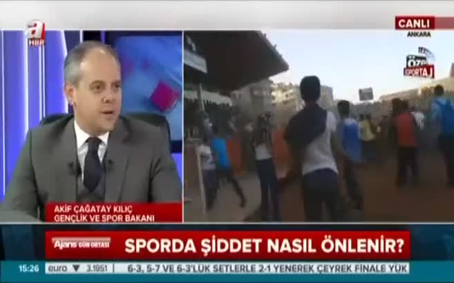 Gençlik ve Spor Bakanı Çağatay Kılıç'tan flaş açıklamalar!