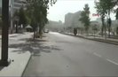 Gaziantep Emniyet Müdürlüğü önündeki patlama anı!
