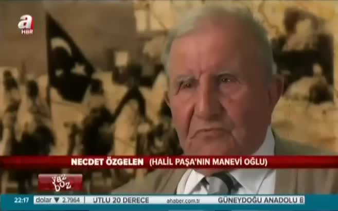 Halil Paşa'nın manevi oğlu A Haber'e konuştu