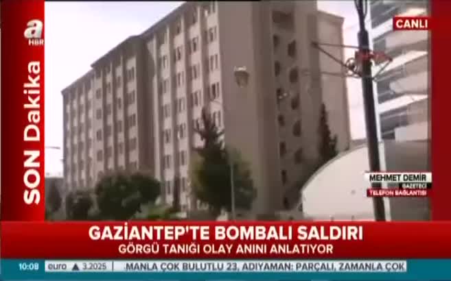 Görgü tanığı o anları anlattı