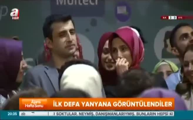 Erdoğan-Bayraktar çifti ilk kez yan yana görüntülendi