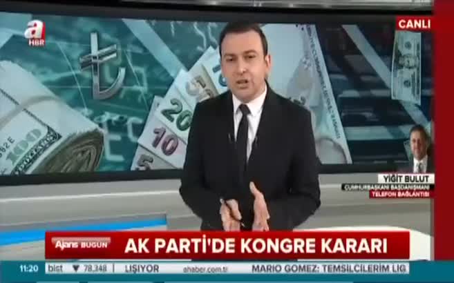 Yiğit Bulut kongre kararı sonrası A Haber'e konuştu