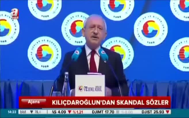 Kılıçdaroğlu'ndan skandal sözler