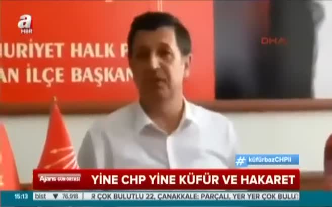 Küfürbaz CHP'li vekil