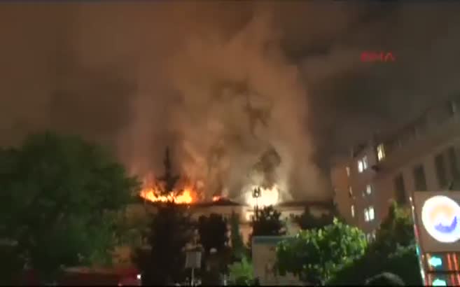Ankara Numune Hastanesi'nde yangın!