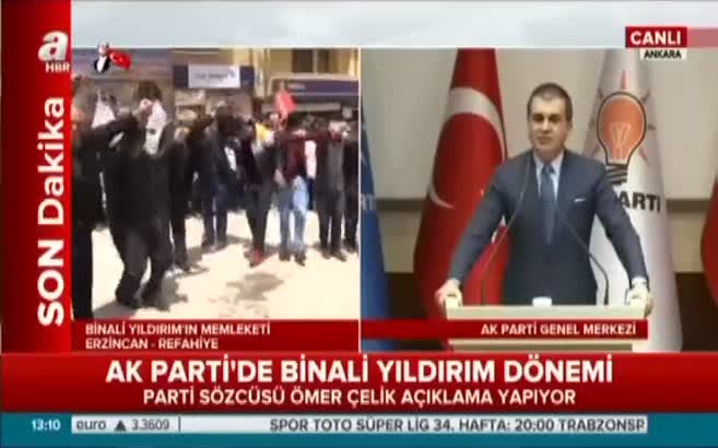AK Parti Genel Merkezi'nden Erdoğan'a mesaj...