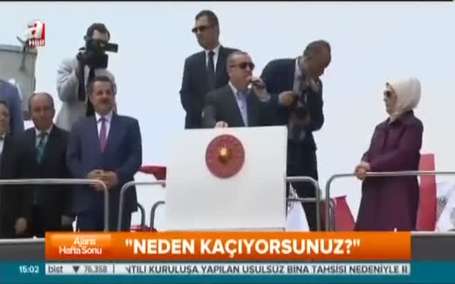 Erdoğan HDP'li vekillere seslendi: Neden kaçıyorsunuz?