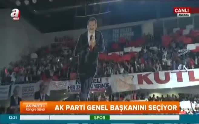 AK Parti Kongresi'nde koreografi şov