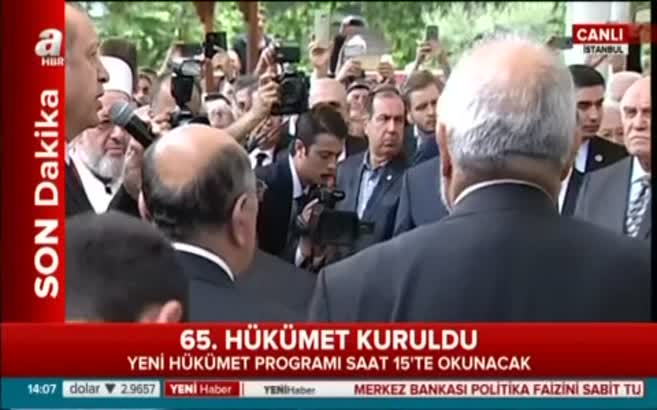 Cumhurbaşkanı Erdoğan iş adamının cenazesinde konuştu