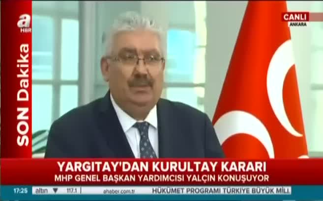MHP'den seçimli kurultay kararı