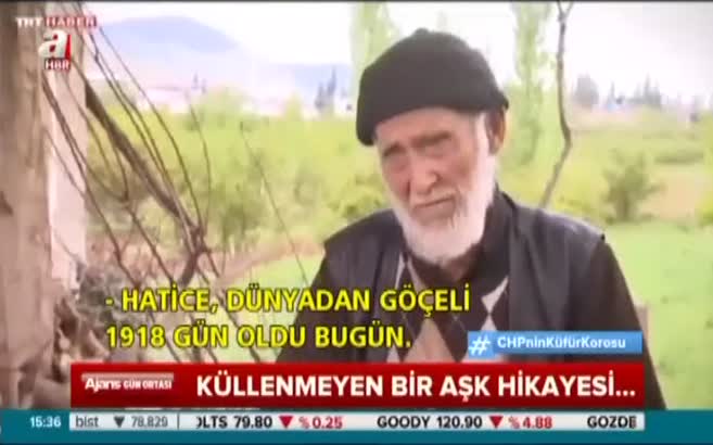 "Dünyadan göçeli 1918 gün oldu"