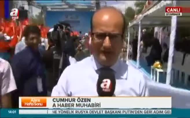 Cumhurbaşkanı Erdoğan Diyarbakır'da