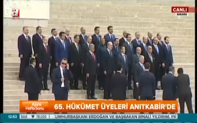 Anıtkabir'deki asker herkesin gözü önünde bayıldı