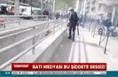 Batı medyası bu şiddete sessiz!
