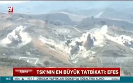 Başkomutan tatbikat alanında