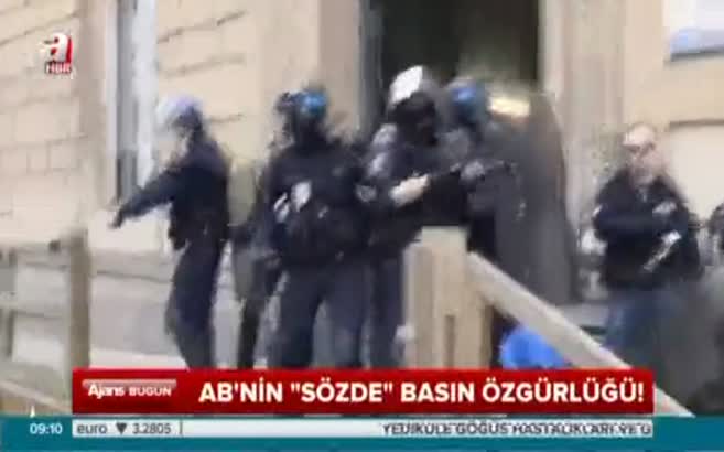 Fransız polisinden sansür!