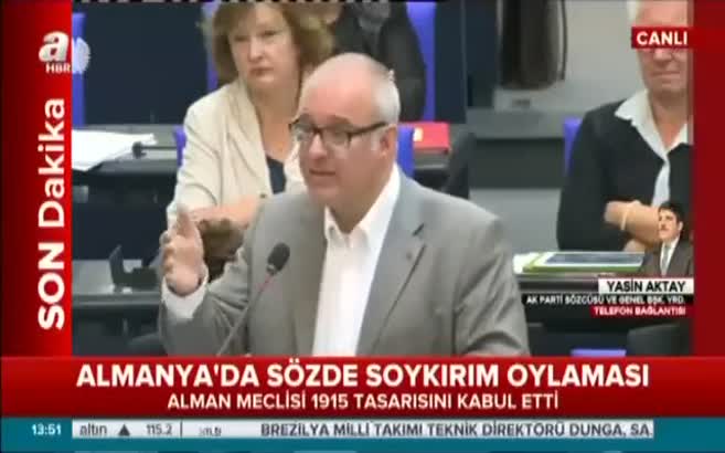 AK Parti'den 'soykırım' kararına ilk tepki geldi