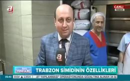 Meşhur Trabzon simidi
