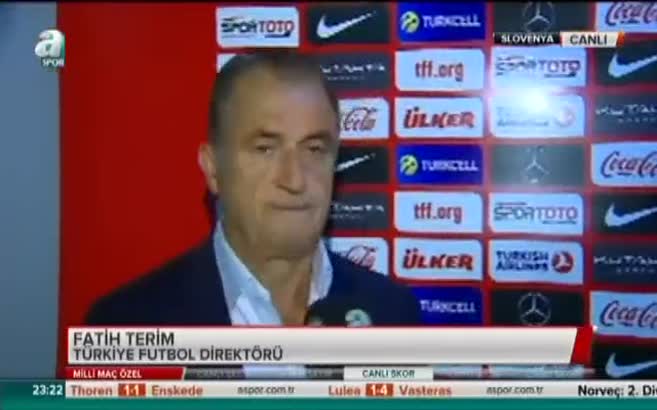 Fatih Terim: Golü bulduktan sonra mahkum oynadık