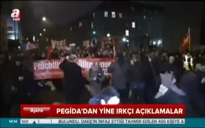 Pegida'dan yine ırkçı açıklamalar