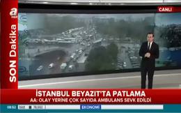 İstanbul Beyazıt’ta patlama!