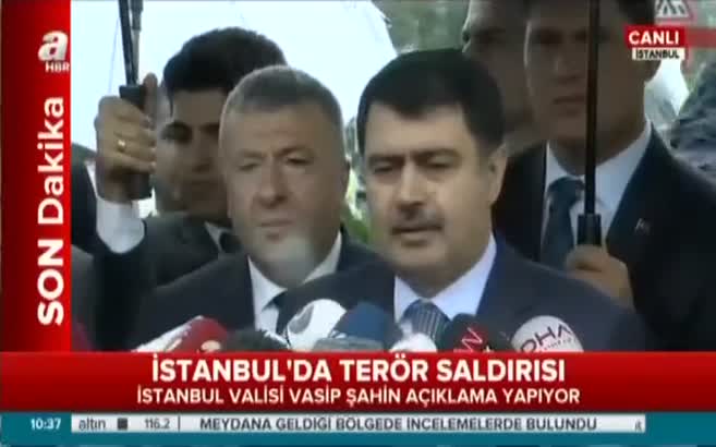 İstanbul Valisi Vasip Şahin'in açıklamaları