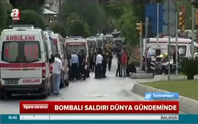 İstanbul'daki terör saldırısı dünya basınında