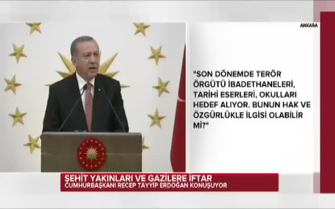 Recep Tayyip Erdoğan'ın şehit hikayesi Hulusi Akarı ağlattı