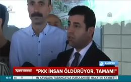 Demirtaş’tan PKK itirafı