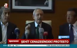 Şehit cenazesinde Kılıçdaroğlu’na kurşun atıldı