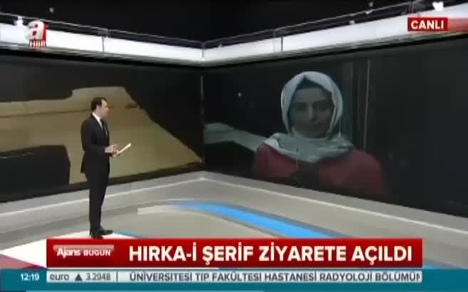 Hırka-i Şerif ziyarete açıldı