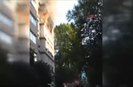 Cihangirdeki patlamanın hemen ardından çekilen görüntüler