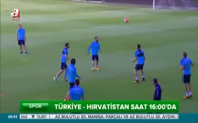 Türkiye - Hırvatistan saat 16:00'da