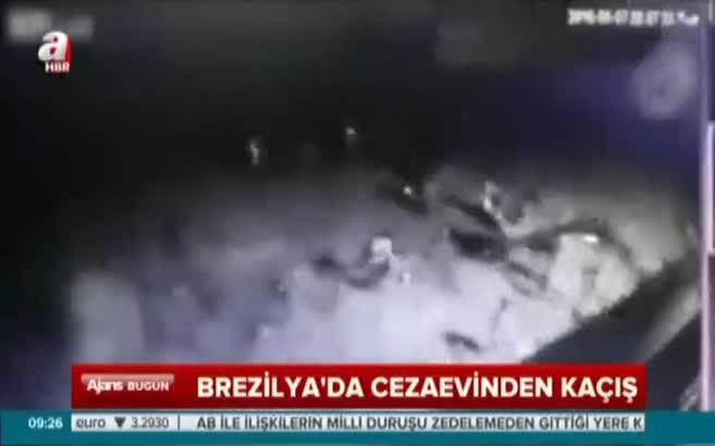 Mahkumların hapishaneden filmleri aratmayan kaçışı