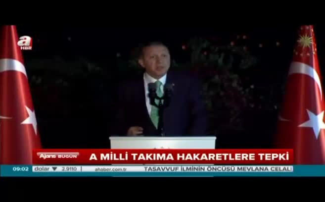Erdoğan: Bu edepsizliktir, terbiyesizliktir!
