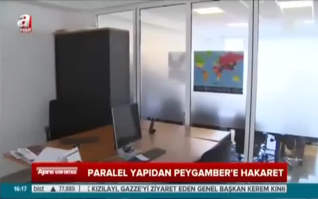 Paralel yapıdan Hz. Peygamber'e hakaret!