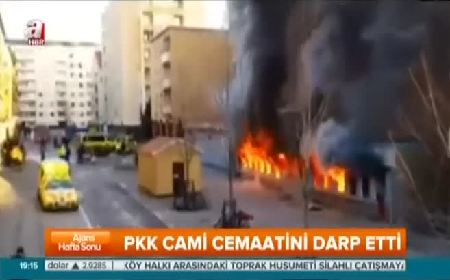 PKK Hollanda'da camiye saldırdı