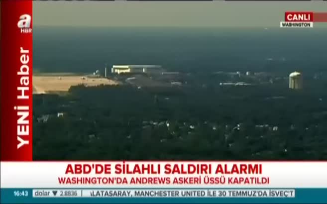 ABD'de askeri üssü saldırı! İlk görüntüler