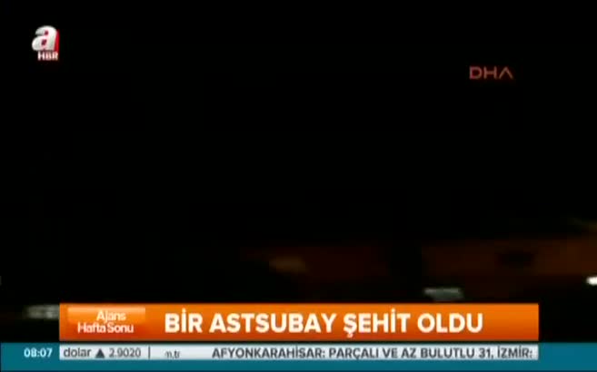 Şırnak'ta bir astsubay şehit oldu