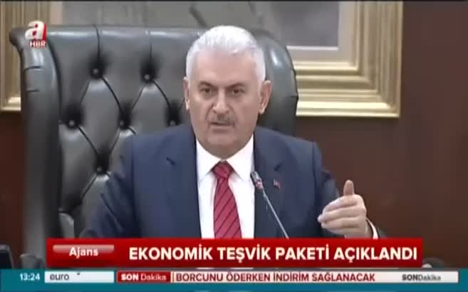Başbakan Yıldırım 'ekonomik teşvik paketi'ni açıkladı