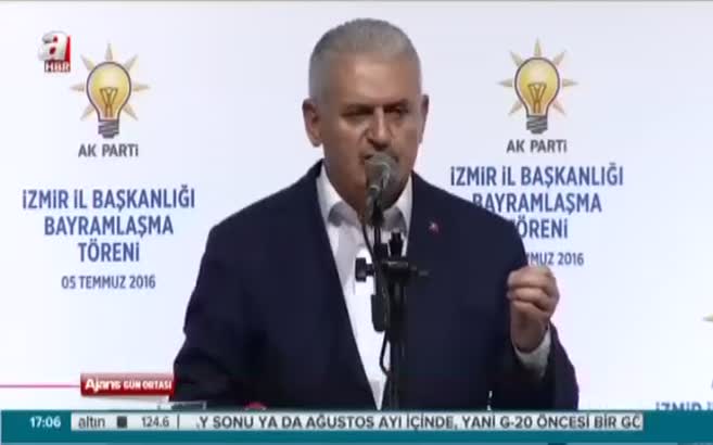 Binali Yıldırım: 'Bu ateş sizi de yakacak'