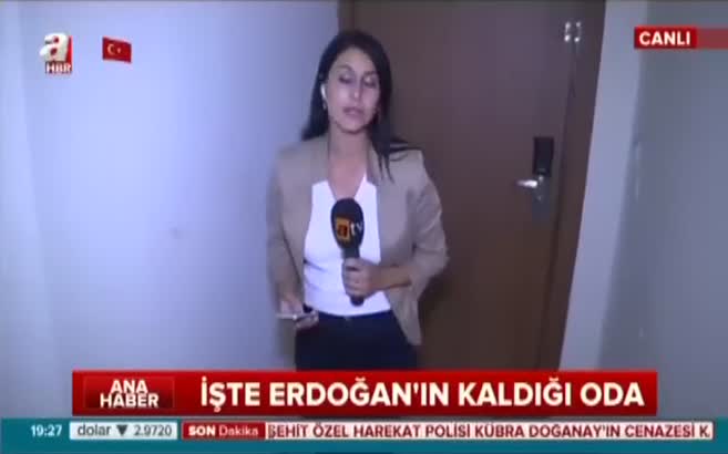 Erdoğan'ın kaldığı, darbecilerin saldırısına uğradığı o oda!