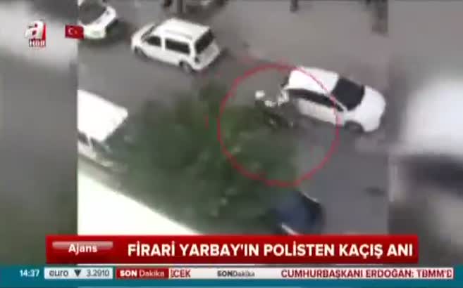 Motosikletli polis koca tankı kovaladı