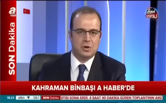 Kahraman Binbaşı A Haber'de