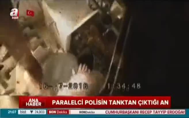 Aynacı'nın gözaltı görüntüleri