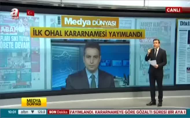 İlk OHAL kararnamesi yayımlandı