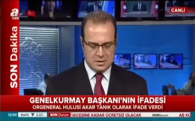 İşte Hulusi Akar’ın savcılığa verdiği ifade