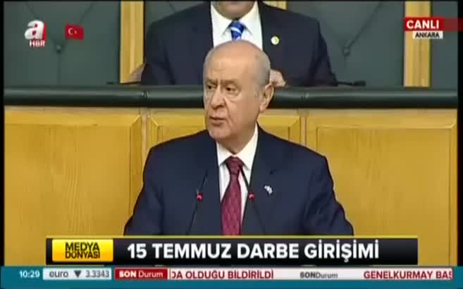 Bahçeli'den terör örgütü FETÖ'ye sert sözler!