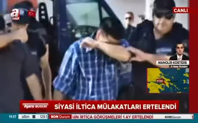 Yunan'a sığınan 8 hain hakkında yeni gelişme